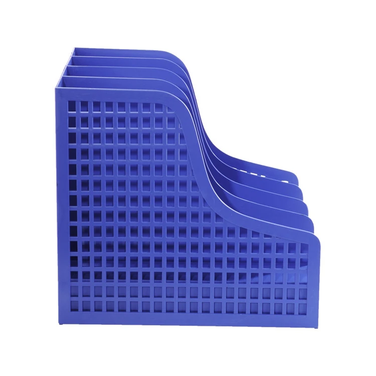 Metal Mesh Magazine Holder Magazine  Multifunctional File Storage Box Desk Tidy