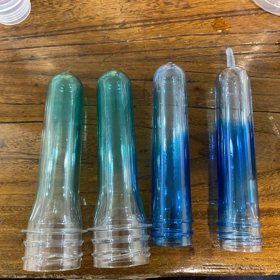 Китайский производитель Индивидуальный размер двухцветная пластиковая ПЭТ Косметическая Преформа для упаковки