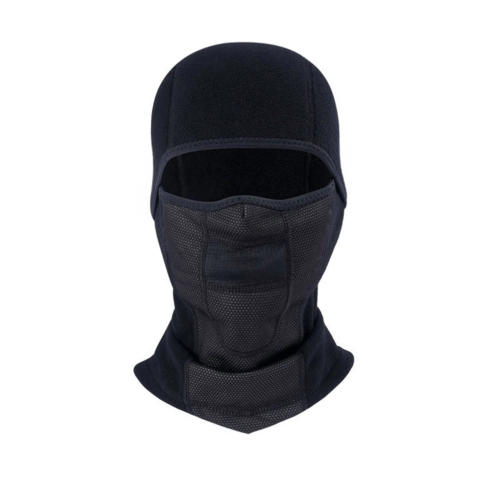 Wholesale Winter Knitted Custom Colored 100% Acrylic Outdoor Balaclava Hood Men Face Masks For Sale