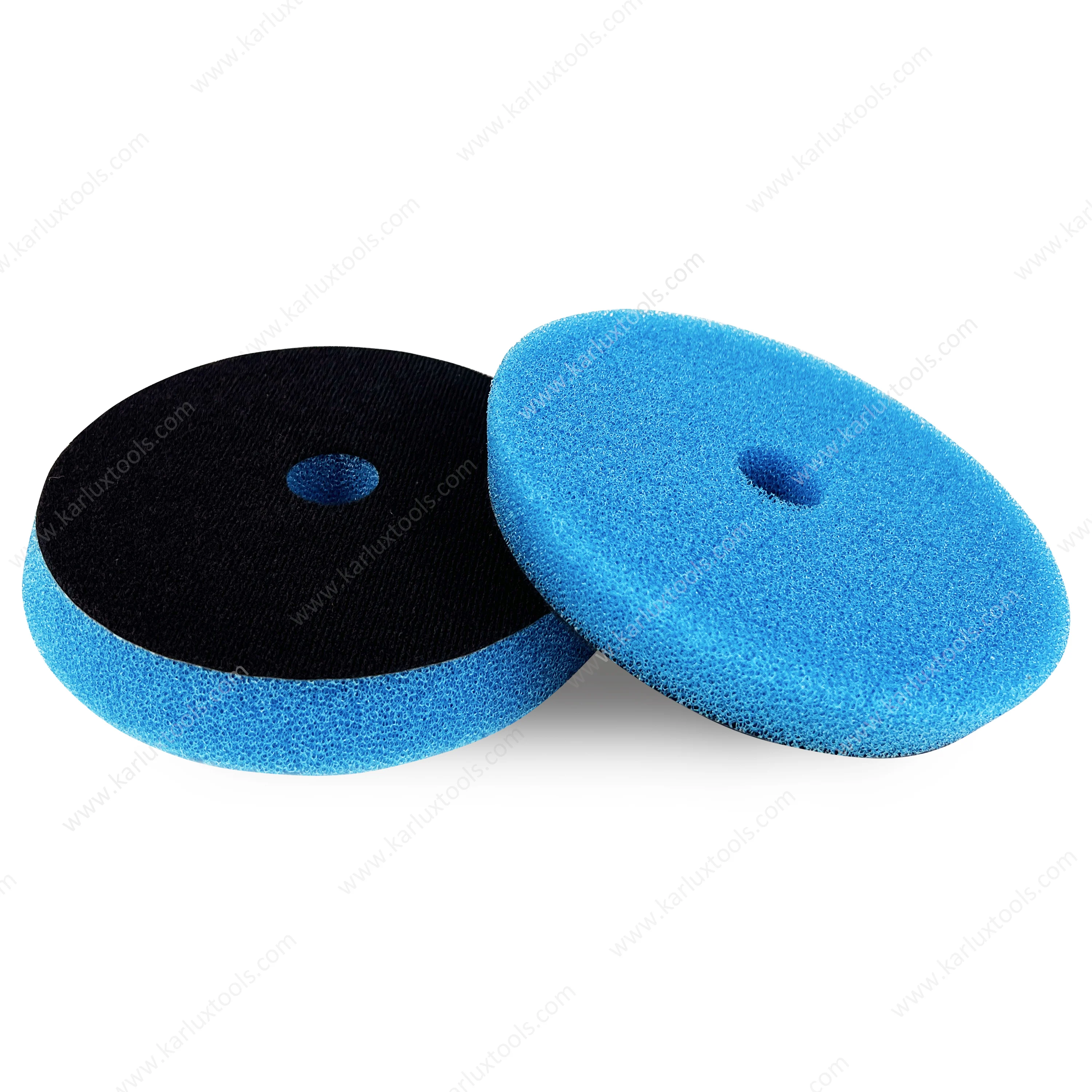 6inch Trapezoidal Sponge Pad Buffing Sponge Pad Foam Polishing Pad For Car Buffer Polisher Compounding Polishing and Waxing