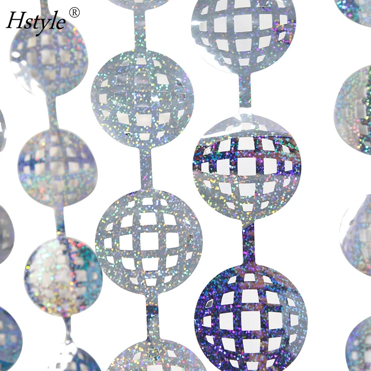 1*2M Disco Ball Foil Curtain - Last Disco Bachelorette Party Decorations Groovy Backdrop 70s Birthday Wedding Photo Booth HS1461