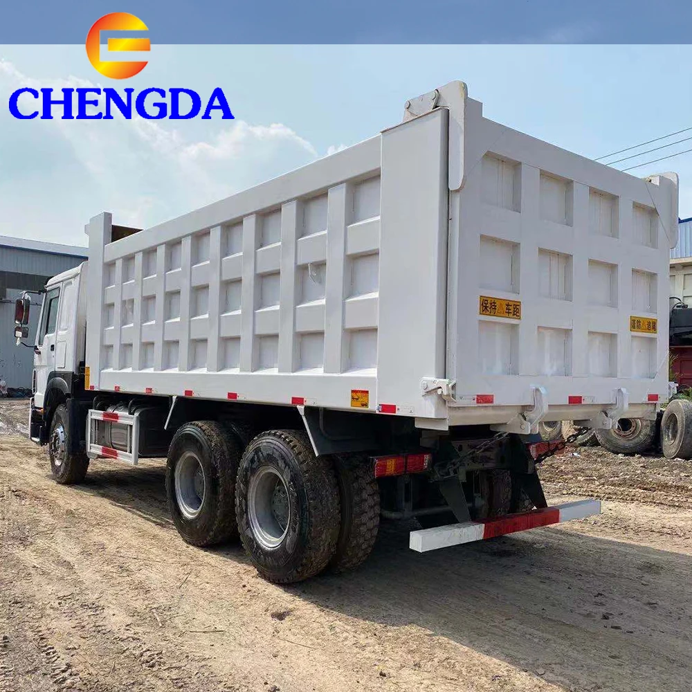 
the howo 6*4 336 371 used dump dumper tipper truck for sale 