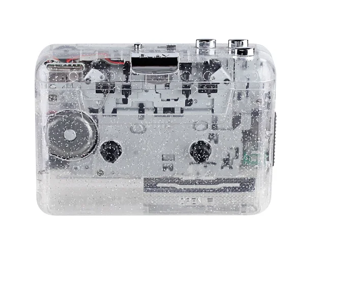 cassette to MP3 cassette to MP3 type-c interface Walkman Classic fully transparent case