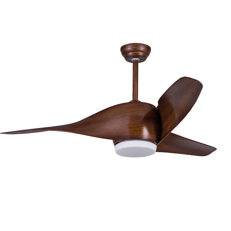 Wholesale High Quality Quiet DC Inverter Motor 52 Inch ABS Blades Reversible  Ceiling Fan with LED Light Kit