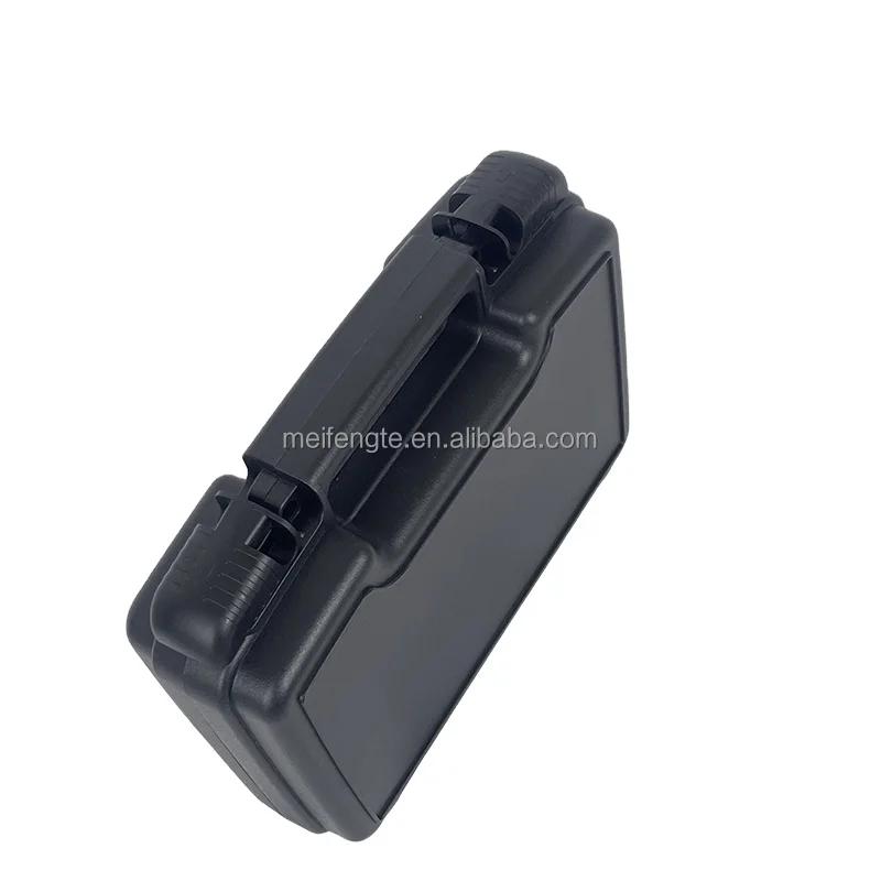 MFT Manufacturing PTC013 Wholesale Molded Hard Black Color Small Plastic Tool Carrying Box Case with Handle for tools kit