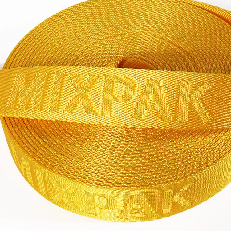Custom High density 25mm nylon tape webbing for lanyard