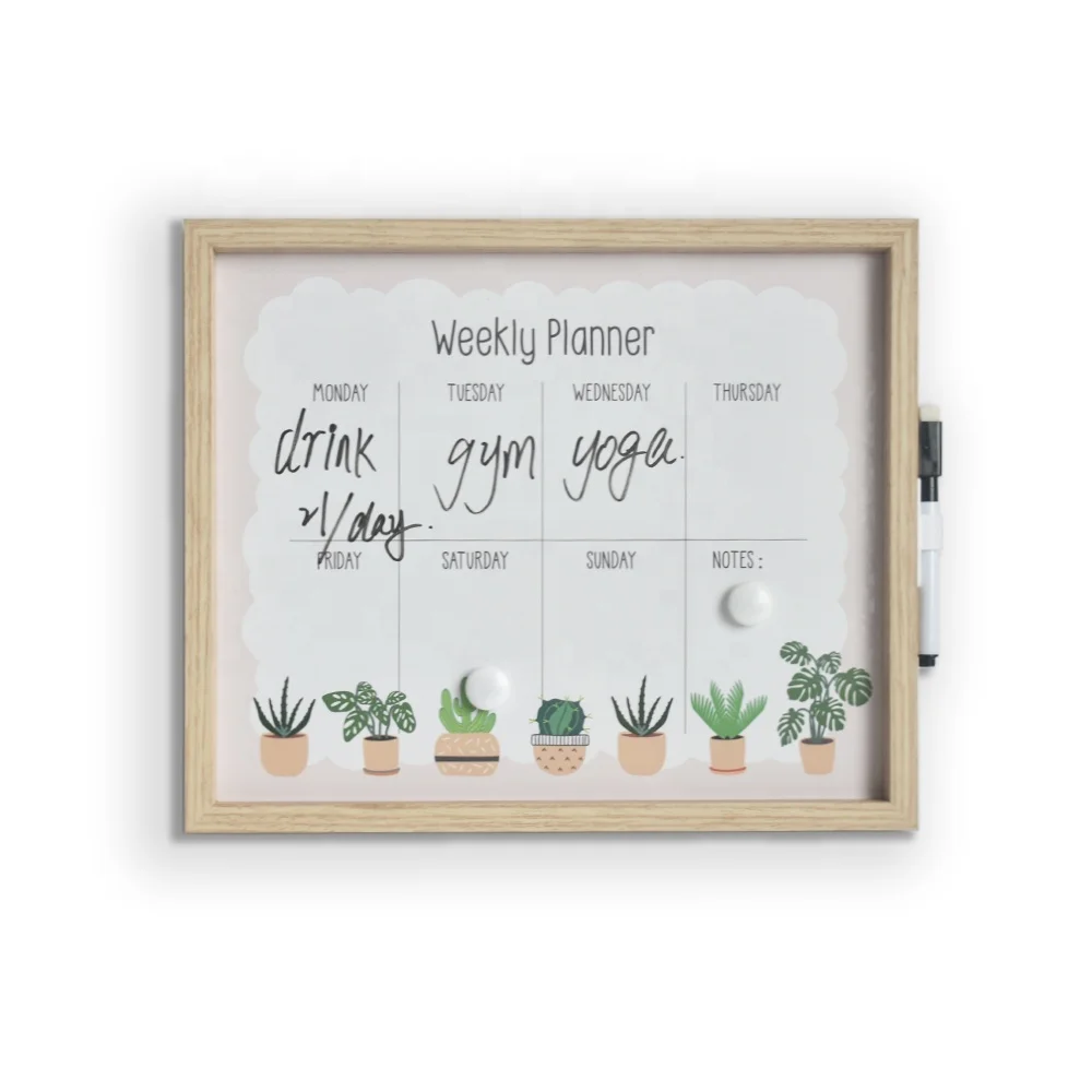 
Best-Selling High Quality decorative reusable white memo board 