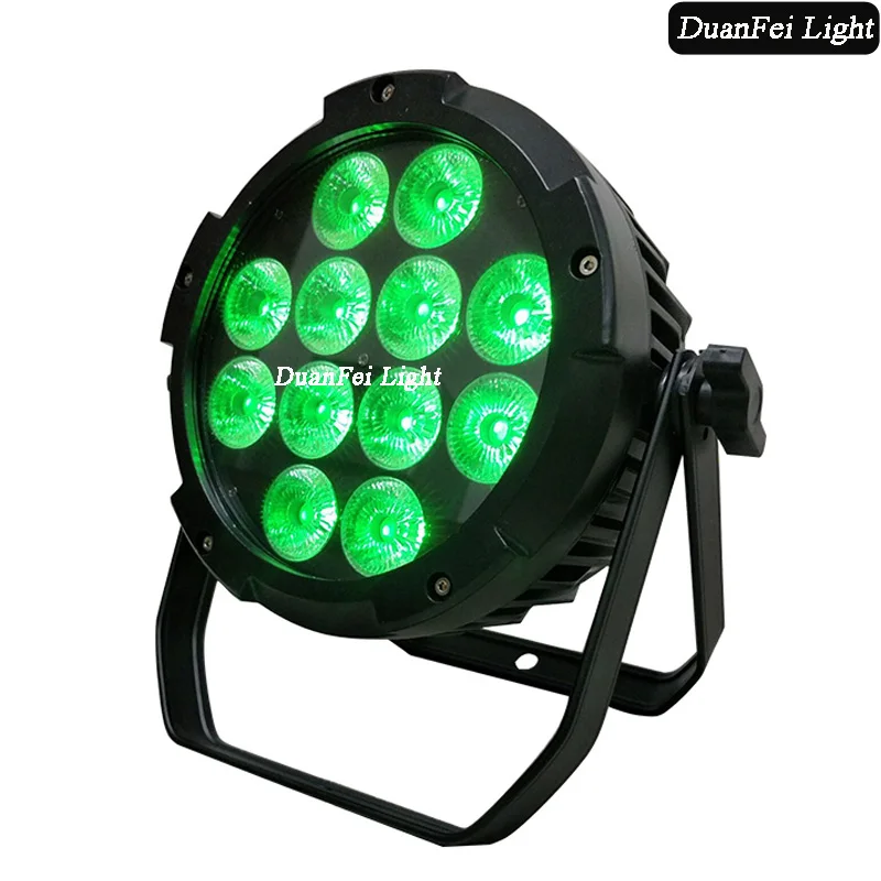 12x18 Вт 6in1 rgbwa УФ led par банок Крытый этап мыть пятно плоским Пар Лира шайба 18