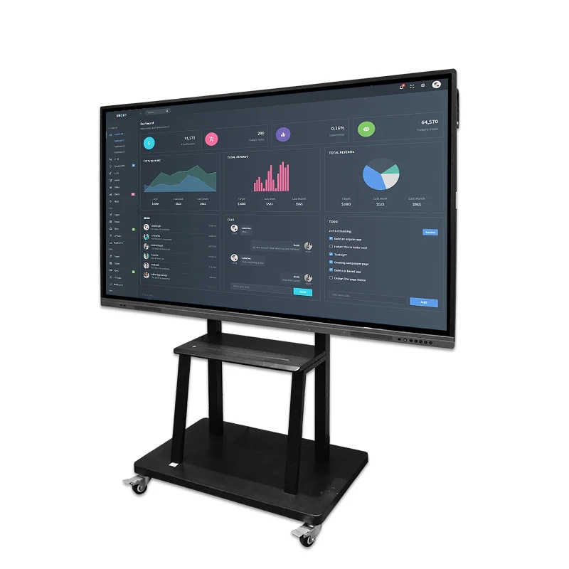 55 inch Conference tablet interactive infrared electronic whiteboard touch teaching all-in-one machine training display