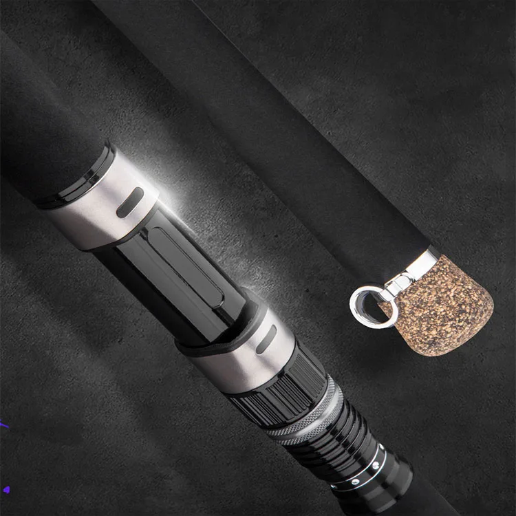 Booney wholesale 42lb big game fishing tackle hard 2.4m boat jigging rod with durable Fuji guide Catfish rod