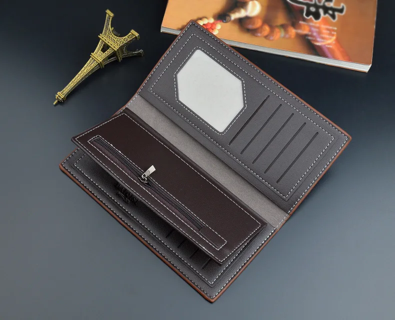 Оптовая продажа; Лидер продаж; Модные мужские короткие, из PU искусственного материала, кожаные кошельки с отделением для карт бизнес досуг мужской кошелек 2021