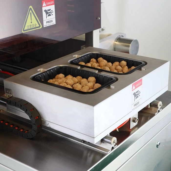 Map tray sealer modified atmosphere packing machine