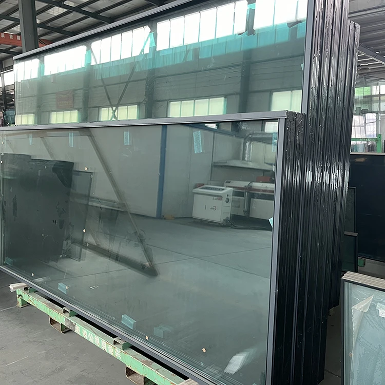 Manufacturer insulated Low - e double glazing glass window price