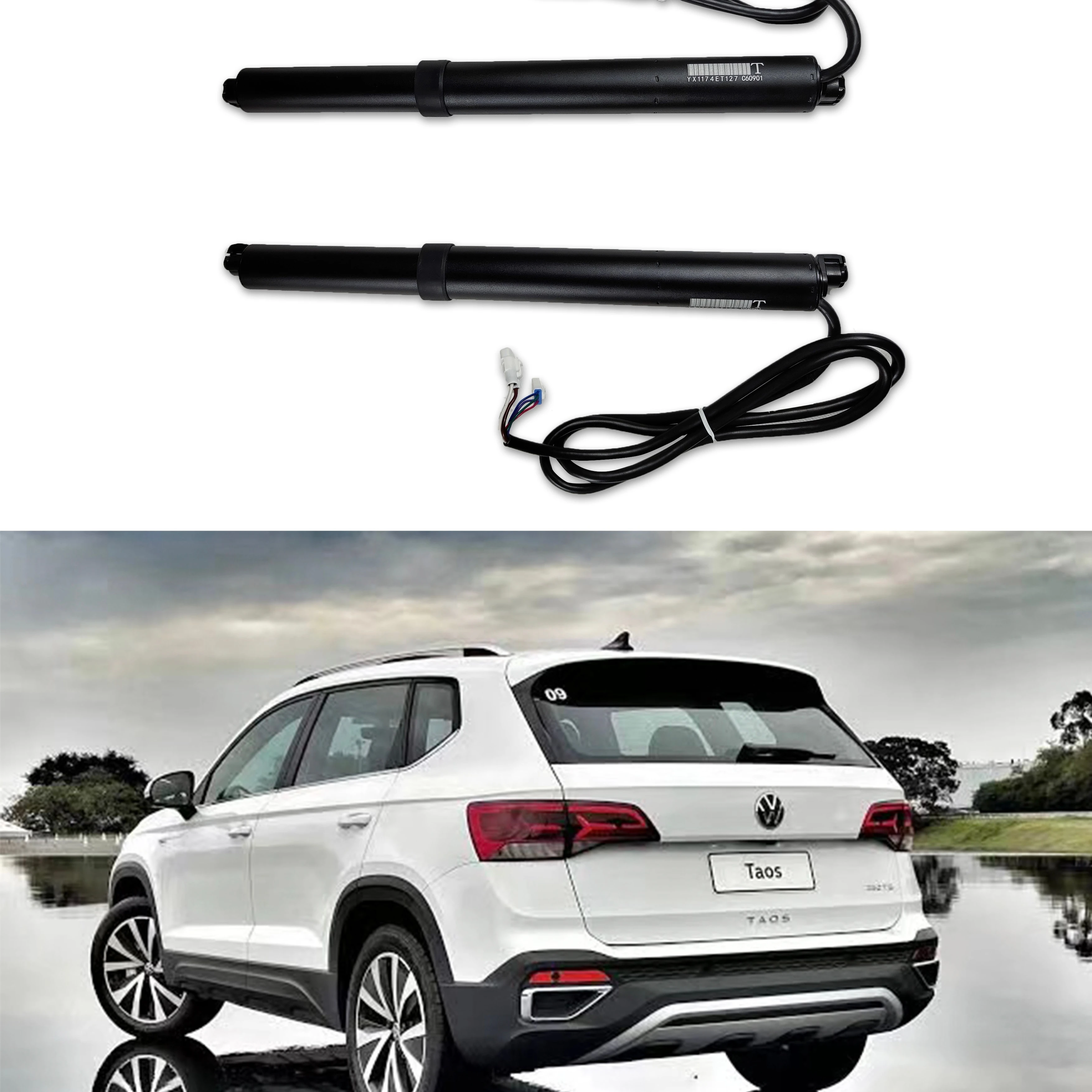 Electric tailgate automatic tailgate power tailgate lift car part Modified parts of an automobile for VW Taos 2020+