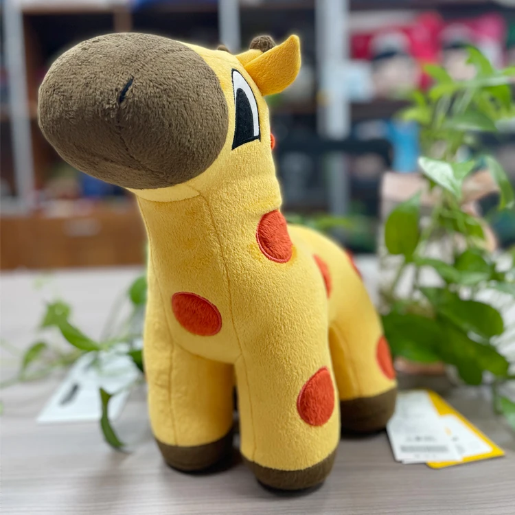 Factory Custom Kids Gift Plush Giraffe Toy Doll Wholesale Cartoon Giraffe Stuffed Plush Animal Toy