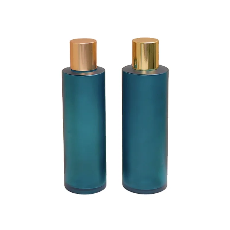 Luxury Plastic Toner Bottle 100 ML/120 ML PET Frosted Plastic Bottle Of Wholesale Empty Matte Bottles Plastic For Packing