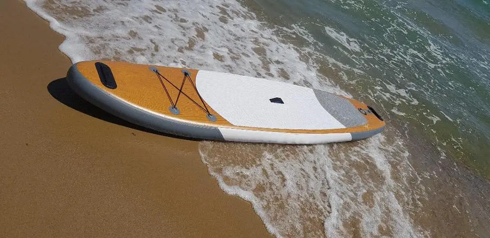 Деревянная бамбуковая доска для серфинга/надувная доска для серфинга/ISUP