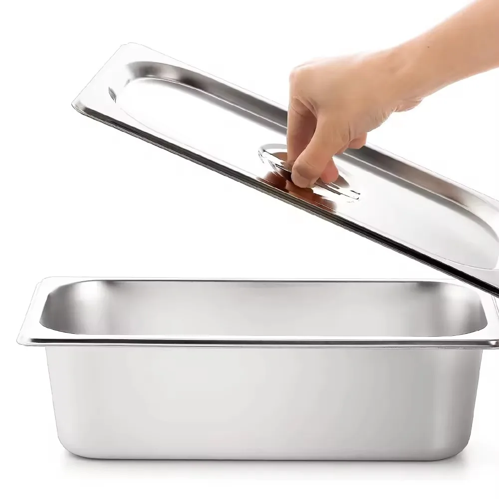 Прямые продажи с завода американская нержавеющая сталь прямая 201 1/1 15 см 0 7 мм ресторанная кухня гастрономическая сковорода