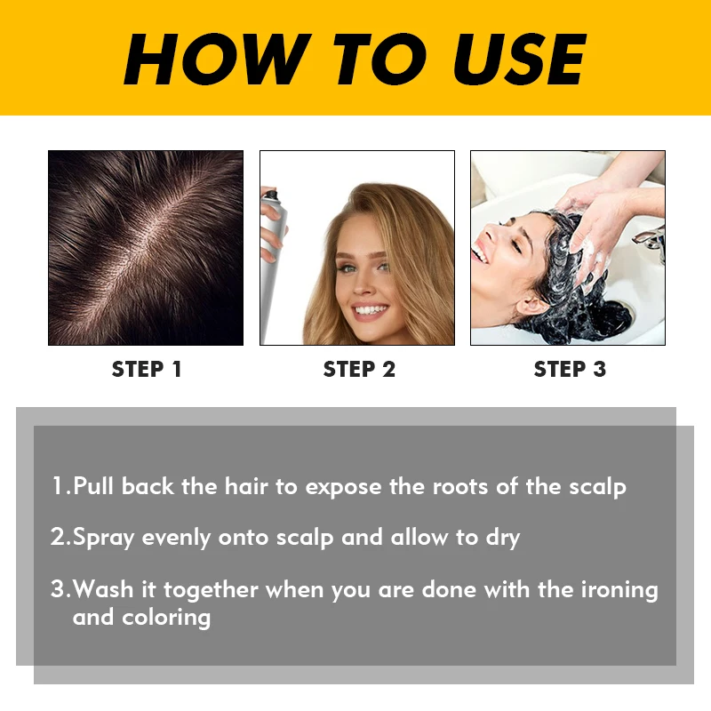 Private Label Custom Logo Argan Oil Salon Hair Care Styling Protect Scalp Heat Protection Spray