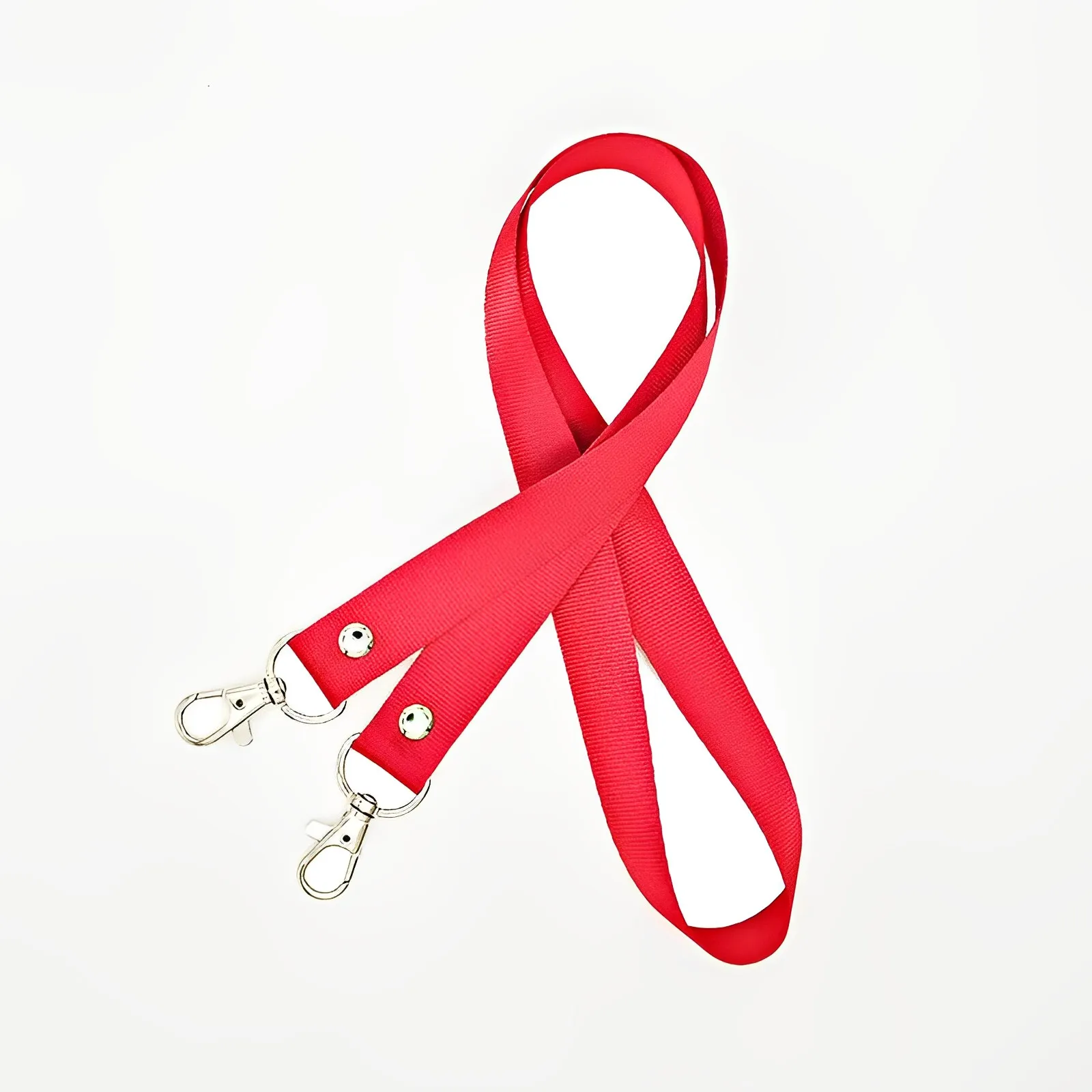 Plain Id Badge Card Lanyard With Plastic Holder Lanyard Double Hook With Id Card Badge Holder Blue