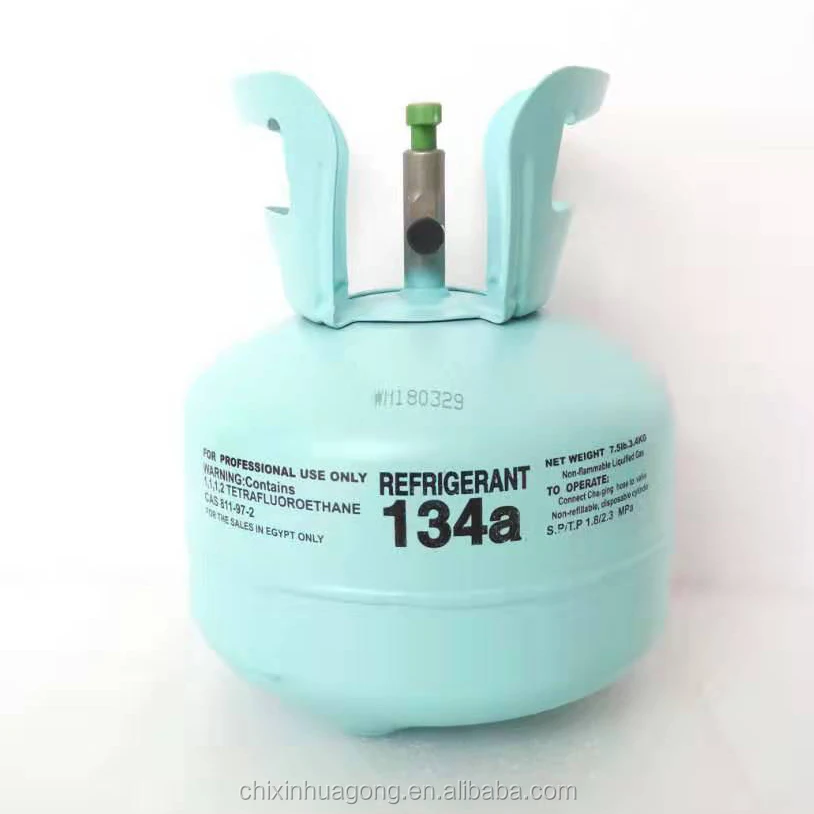 Газовый хладагент r134a, 3,4 кг, R134A, хладагент, цена на продажу, охлаждающий газ r134a, хладагент