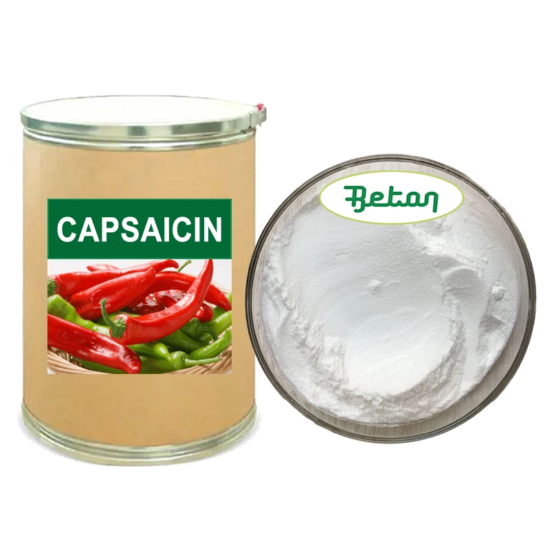 100% Natural Capsicum Capsaicin Supplement Extract Chili Pepper Extract Pure 90% 98% 99% Capsaicin Powder Suppliers