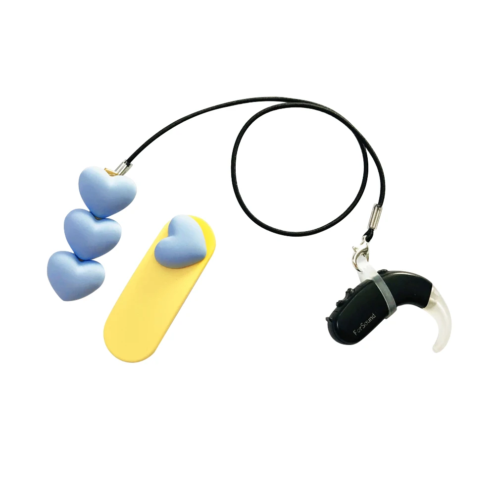 Зажим для слухового аппарата BTE защита Otoclip женщин девушек с двумя ушами предотвращения выпадения и потери аксессуары