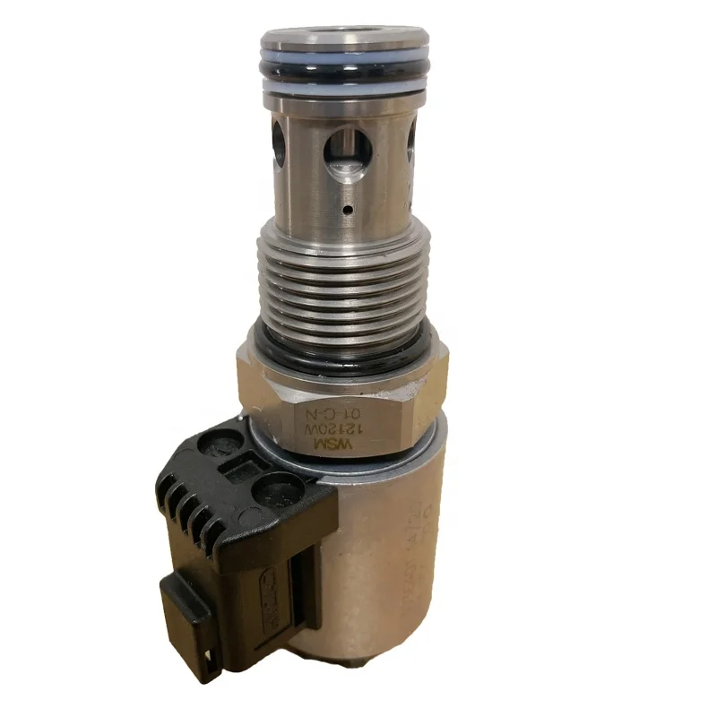 Германия WSM12120W 01-C-N-24-DN 3036401 2-ходовой нормально разомкнутый тарелочки-тип прикручиваемая цилиндрическая гидравлический картридж электромагнитный клапан