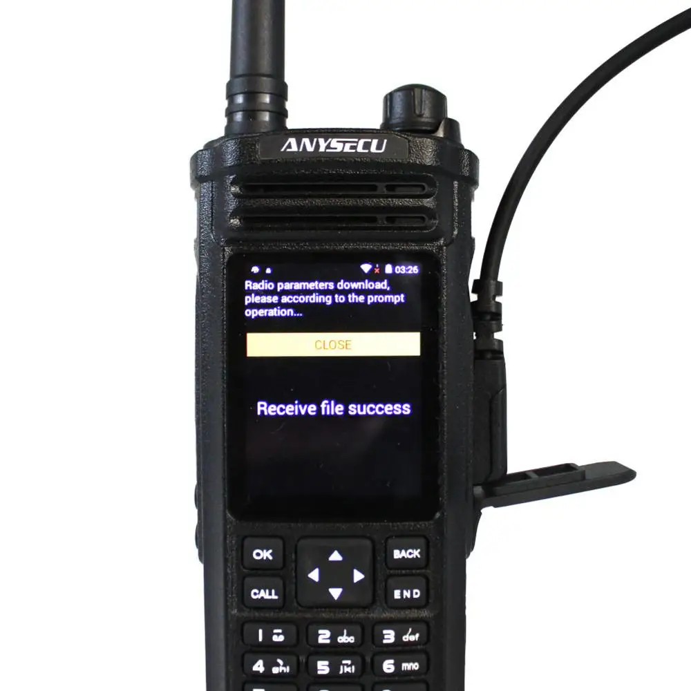 ANYSECU 4G HD6800 POC handheld radio HD6800 GSP & WIFI Radio with SIM card amateur radio  HD6800 4800MAh walkie talkie