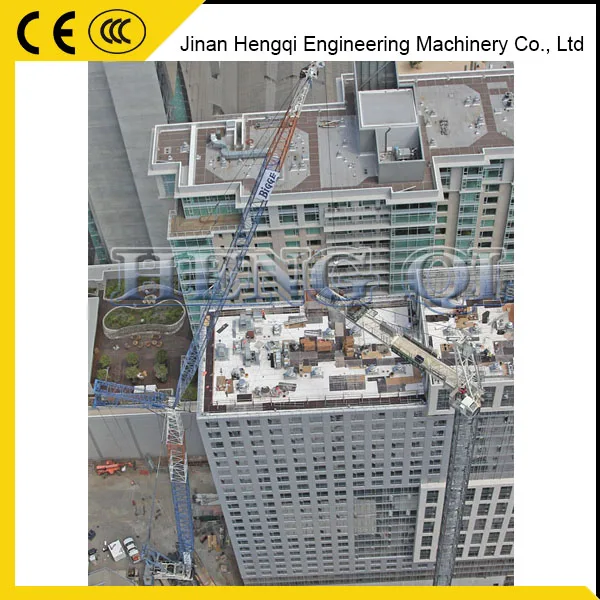 Chinese tower crane manufacturer Hengqi sells 5t tower crane at low price