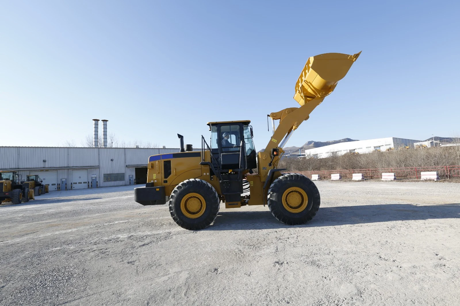 4x4 Wheel Loader 655D Compact Wheel Loader for Sale