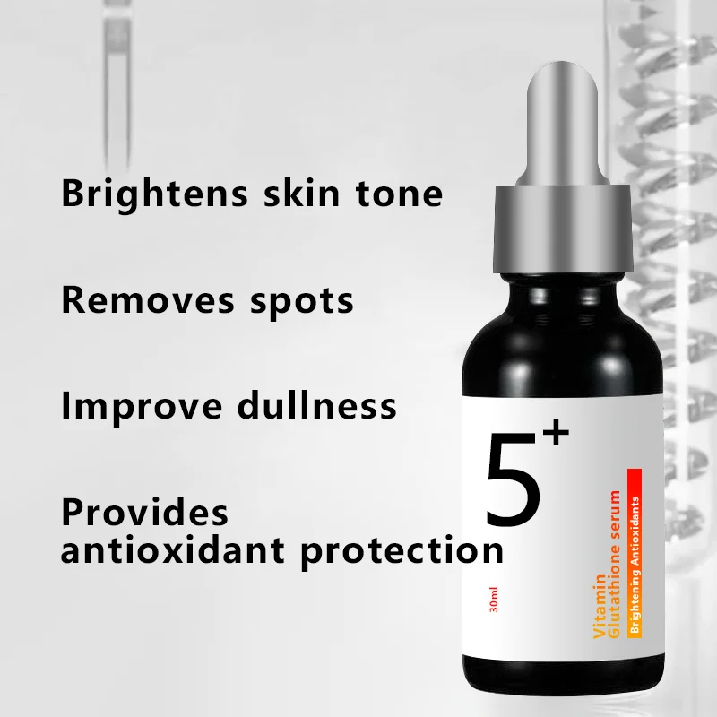 Custom 30ml Arbutin Niacinamide Turmeric Face Serum Brightening Vitamin C Hyaluronic Acid Skin Care Serum Facial