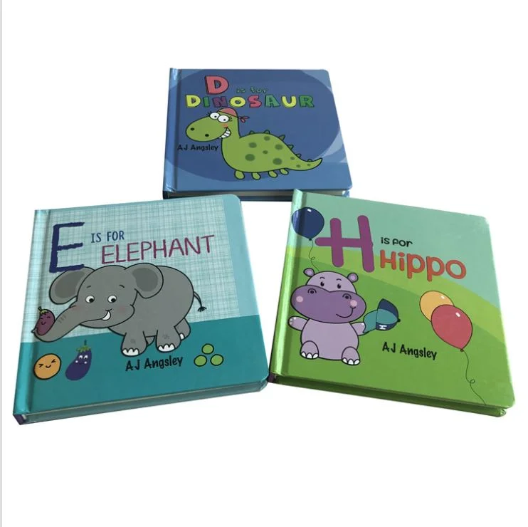 English story books education custom child book Children Board Book Printing