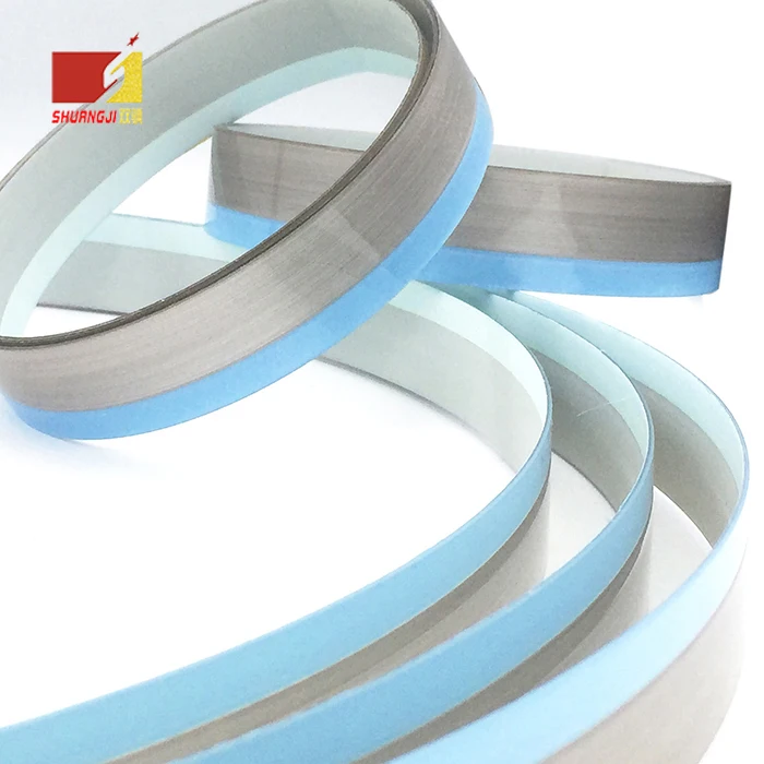 the 2021 High quality Solid/Wood/3D/high gloss PVC/ABS/Acrylic Furniture edge banding tape 2mm colors Kitchen Cabinet PVC EDGE