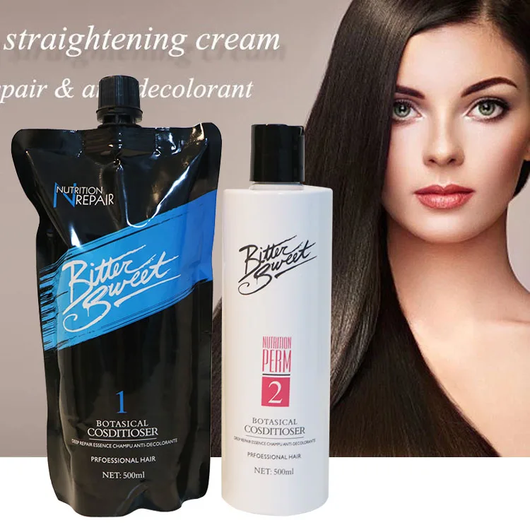 Best OEM Rebonding Hair Straightening Cream Hair Straightening Keratin Silky Smoothing Treatment for Damaged Hair