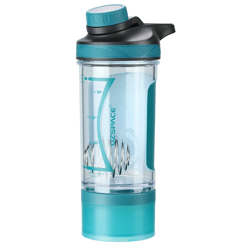 BPA Free & Leakproof - Fitness Sports Classic Protein Mixer Protein Box Storage Protein Shaker Bottles