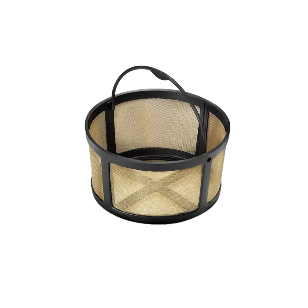 Keurig Reusable Ground Coffee Filter Compatible Essentials and K-Duo Brewers only, Eco-Friendly Way to Brew a Carafe, Gold Tone