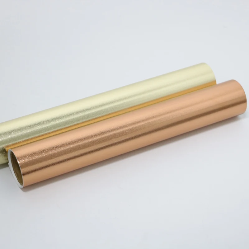 12x12 inches 7 sheets Holographic Opal  Chrome Rose Gold Permanent Craft Adhesive Vinyl Sheets For Cricut Silhouette Cameo
