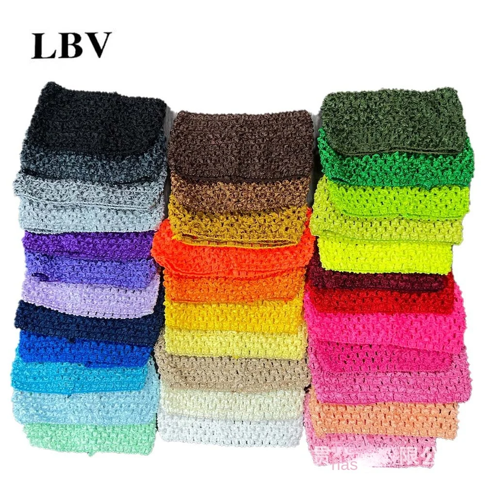 7cm Eco-Friendly Elastic Knitted Sport Headband Korean Silk & Nylon Cute Bow Pattern Baby Hair Accessories Fabric Style Cloth