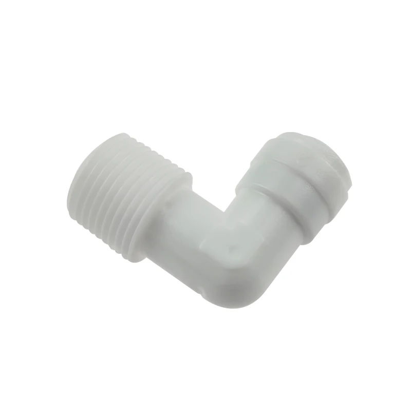 Plastic Male Elbow Tube O.D1/4  Thread1/8 male Quick Connect Fitting for Water Purifiers RO Water Systems