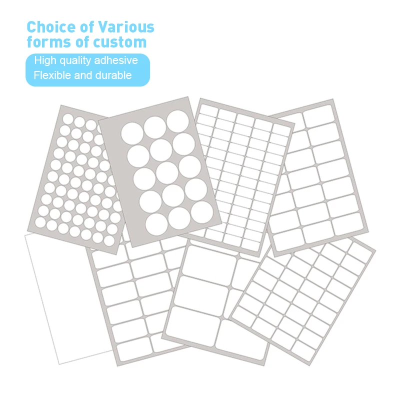 High Sticky Self Adhesive Matte Full Sheet A4 Sticker Paper Label For Shipping