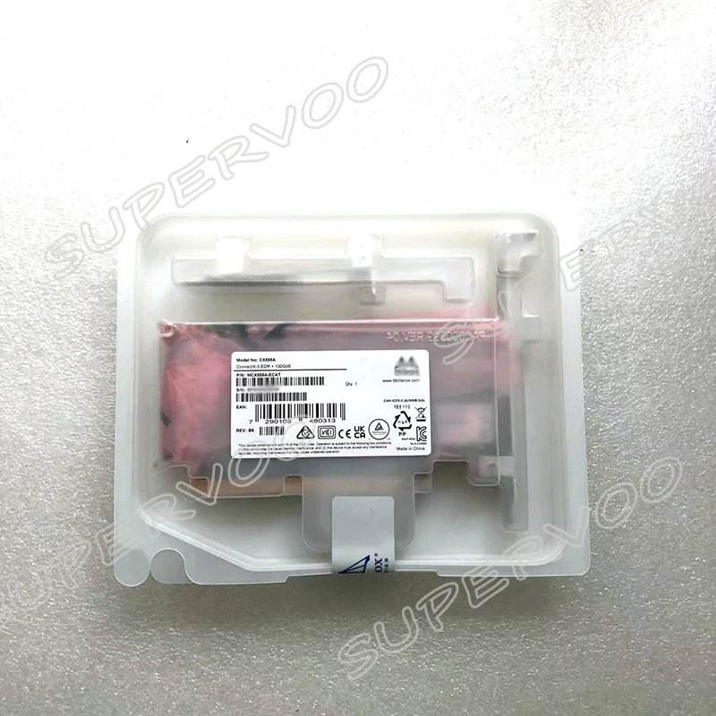 Original New CX555A ConnectX-5 1-Port 100GbE SFP28 Network Adapter MCX555A-ECAT
