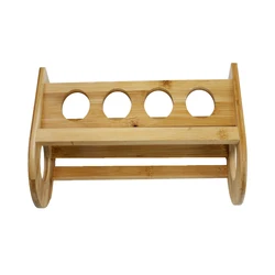 Оптовая продажа экологически чистых бамбуковых кухонных банок для специй