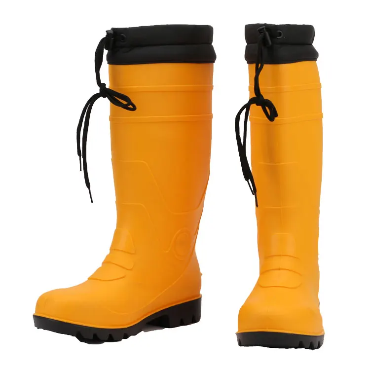 Fast Delivery EN ISO 20345 Cheap Prices In Many Selection of Styles Safety Gumboots High Quality Waterproof PVC Rain Boots