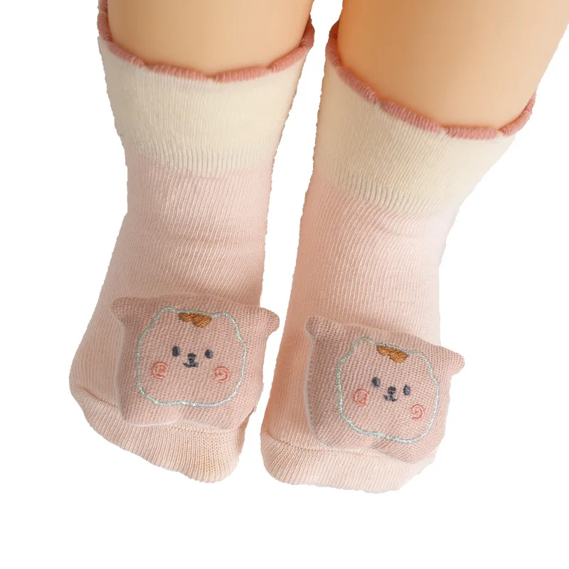 
3D Cartoon Animal Anti-Slip Baby Socks for Kids Infant Socks Knitted Sock for 1-3 Years Old Children 