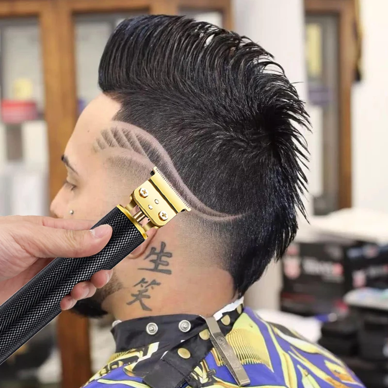 Modelling Engrave Electric Hair Clipper Low Noise Professional Hair Trimmer Hair Cutting Machine Beard Cordless