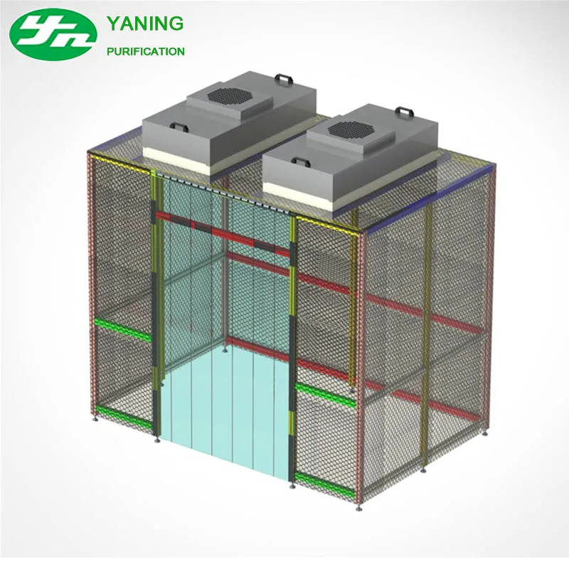 Customize Dust Free Class 100 Clean Booth Laminar Modular  Modular for Laboratory Clean Room