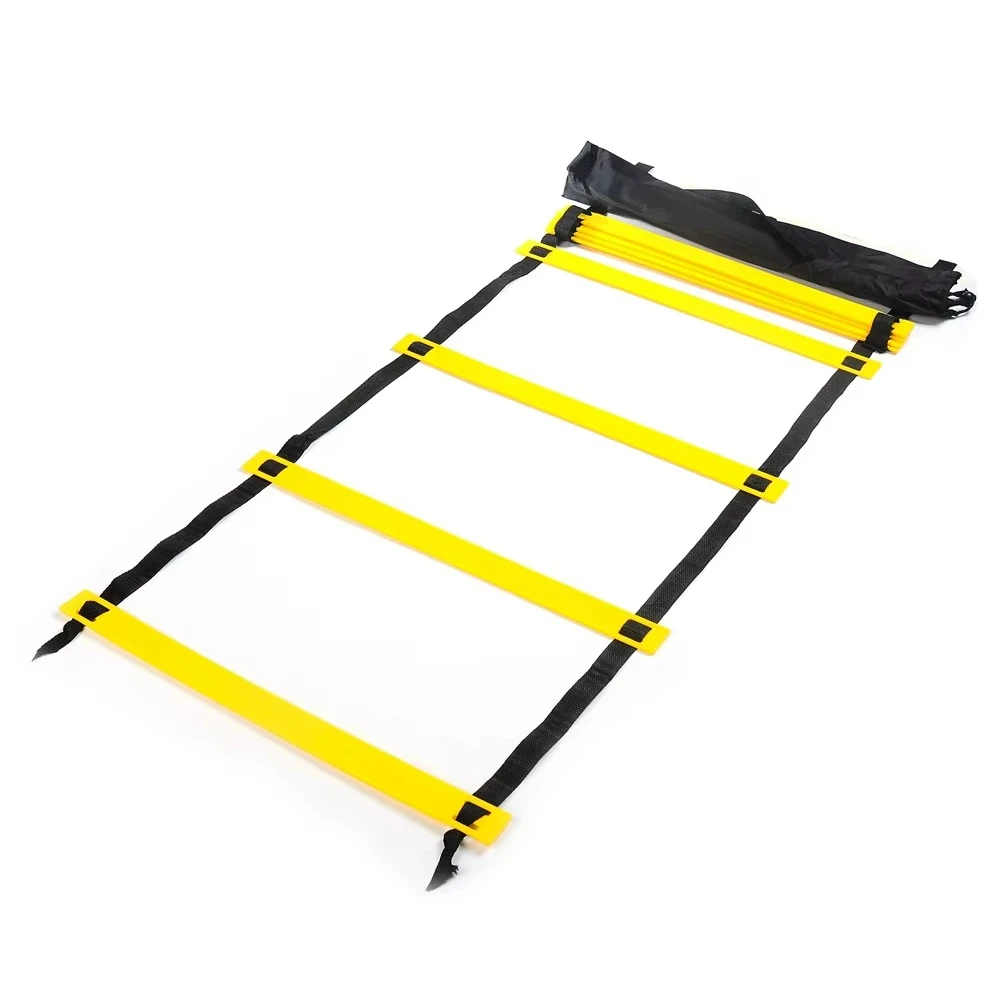 High Quality PP Adjustable Training Football Ladder With Carry Bag Multiple Specifications Agility Ladder