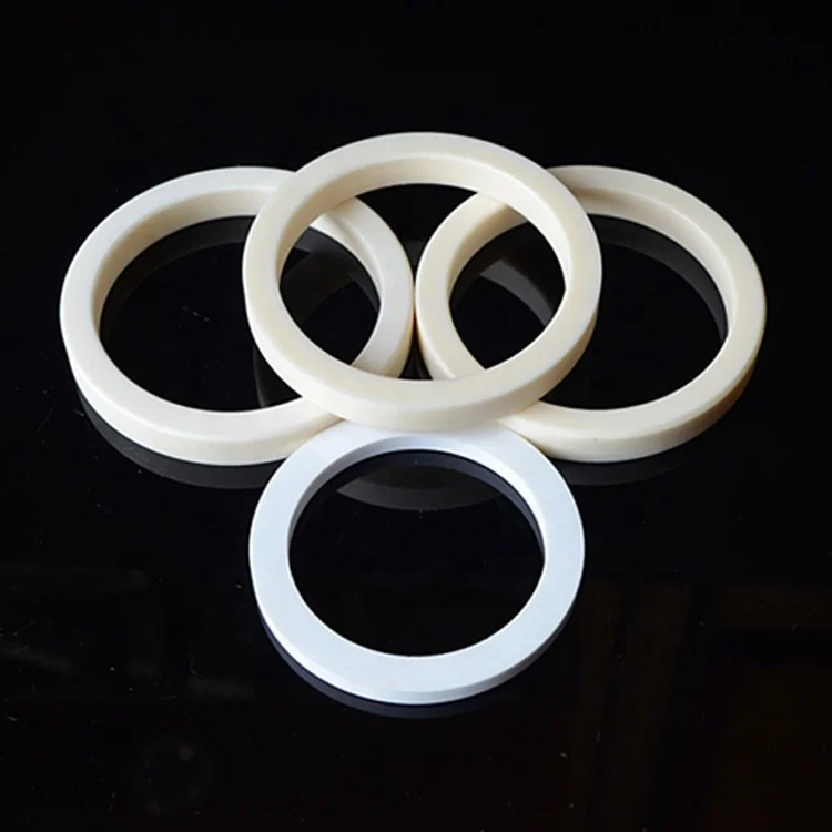 High quality alumina machining treatment mechanical 95% 99% 99.5% al2o3 alumina ceramic seal ring
