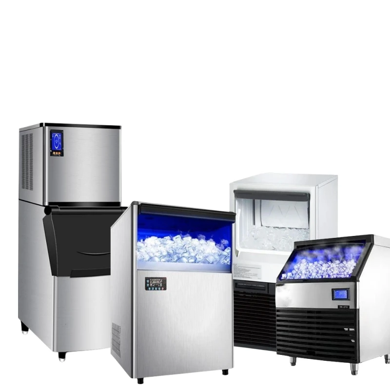 500kg ice cube machine ice maker making machine cube commercial cube ice machine 1000kg per day for milk tea